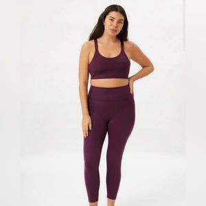 Girlfriend Collective Compressive Leggings - Plum, Medium